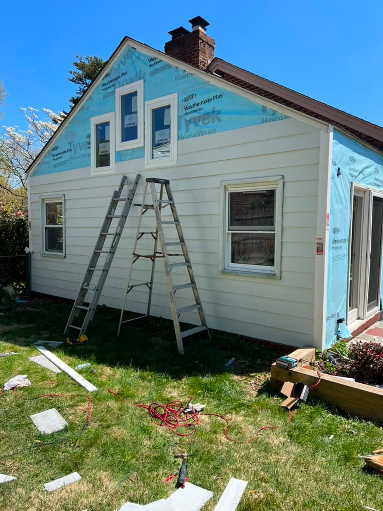 Exterior siding and painting