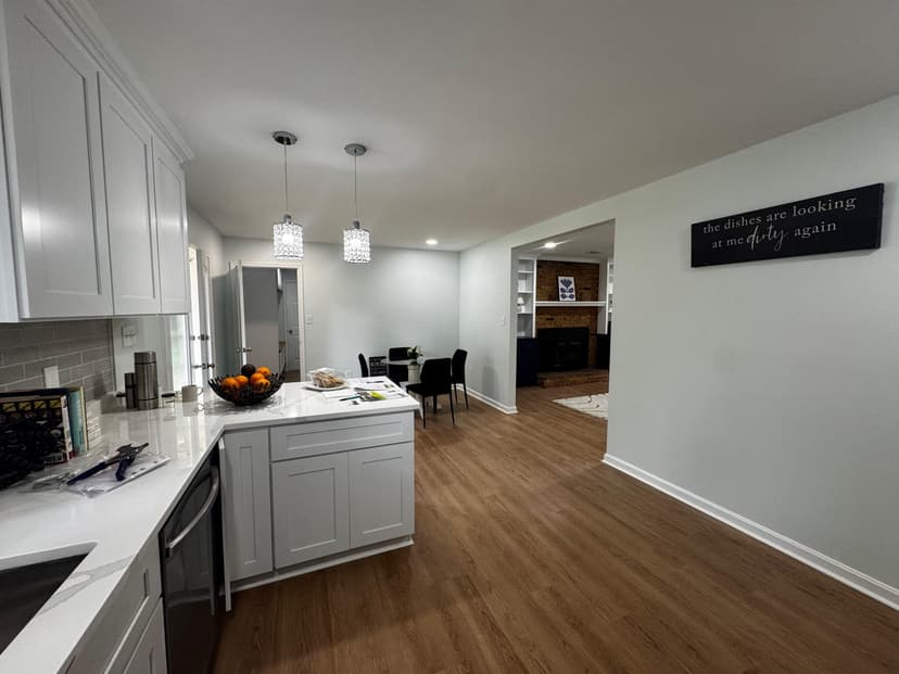 Kitchen remodel, finished view