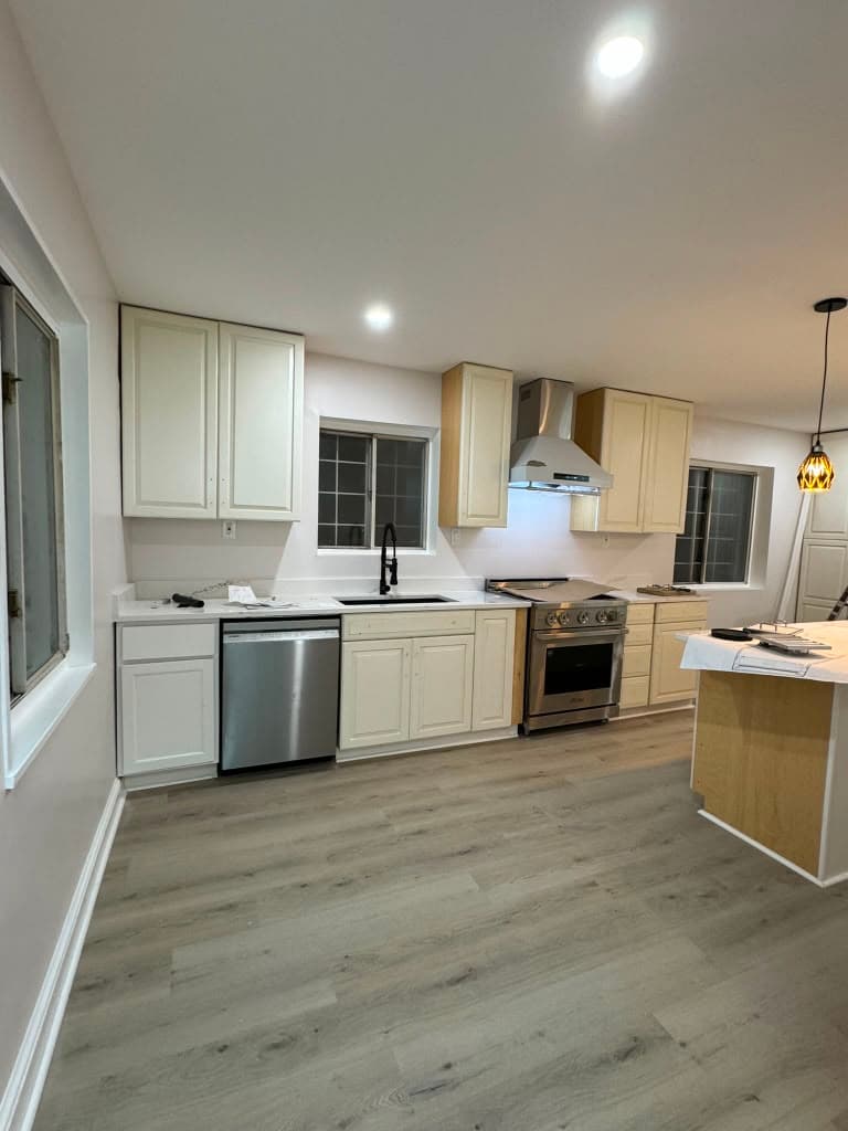 Finished kitchen remodel